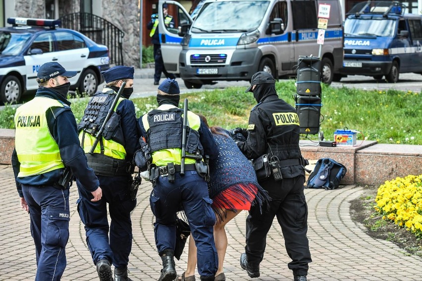 03.05.2020 bydgoszcz  wolne sady protest  obywatele rp...