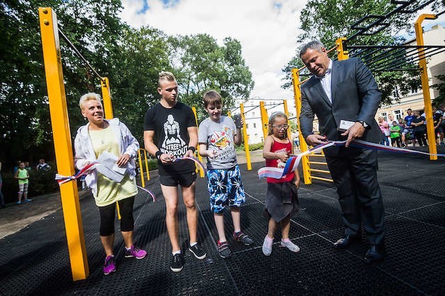 W lipcu plac do Street Workoutu otworzył prezydent Rafał Bruski. Inwestycja została zrealizowana przy wsparciu budżetu obywatelskiego