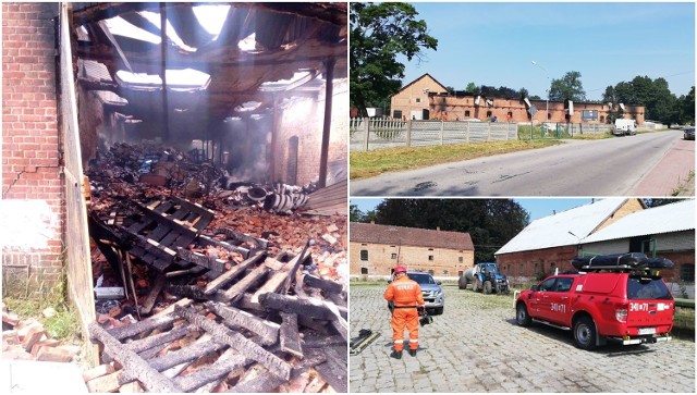 Po ogromnym pożarze w Lubuczewie