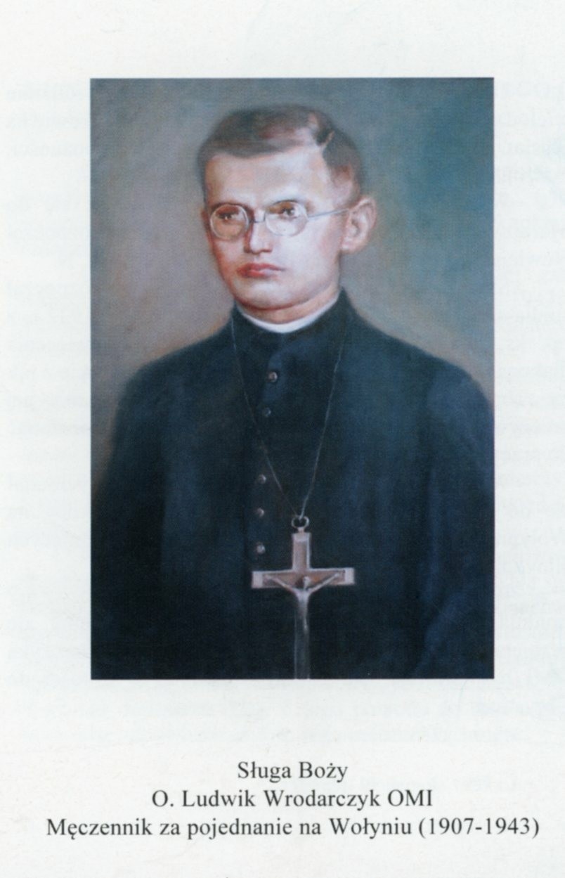 Obrazek Sługi Bożego o. Ludwika Wrodarczyka