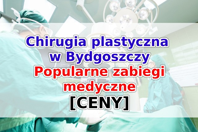 W 2018 r. w USA zabiegom chirurgicznym, mających na celu skorygowanie defektów cielesnych i eliminacji efektów starzenia poddało się aż 18 milionów osób. Wraz z postępem medycznym przybywa wachlarz zabiegów z dziedziny chirurgii plastycznej, jest coraz większy. Wciąż jednak najpopularniejszymi operacjami plastycznymi są powiększenie biustu, korekty nosa, plastyka powiek czy liposukcja. Sprawdziliśmy, ile trzeba zapłacić za najpopularniejsze operacje plastyczne w bydgoskich klinikach. Sprawdź ceny >>>