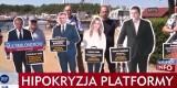 Aleja Multimilionerów Platformy Obywatelskiej w Ustce 