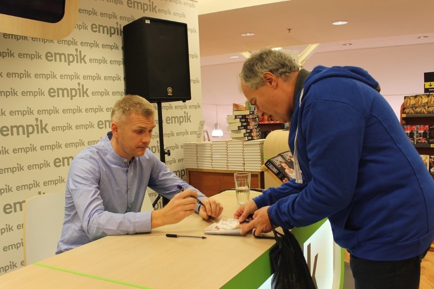 Paweł Zagumny w Silesii City Center promował swoją książkę