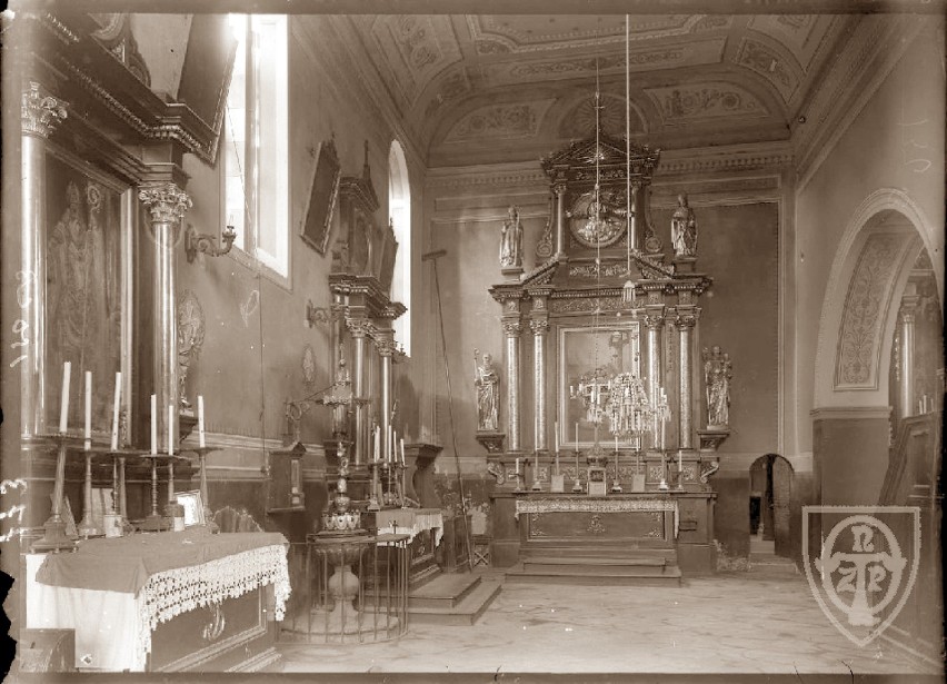 Lata 1900-1906, Kościół świętego Marcina - wnętrze kaplicy...