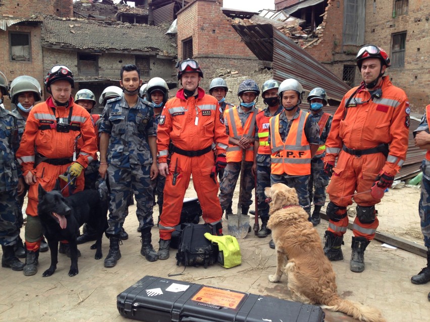 Nepal - rok 2017. Wspólne zdjęcie polskich...