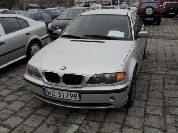 BMW 320, 2003 r., 2,0 D, elektryczne szyby i lusterka, 6x...
