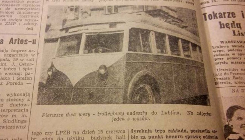 JaTB-2 – pierwsze trolejbusy w Lublinie.
