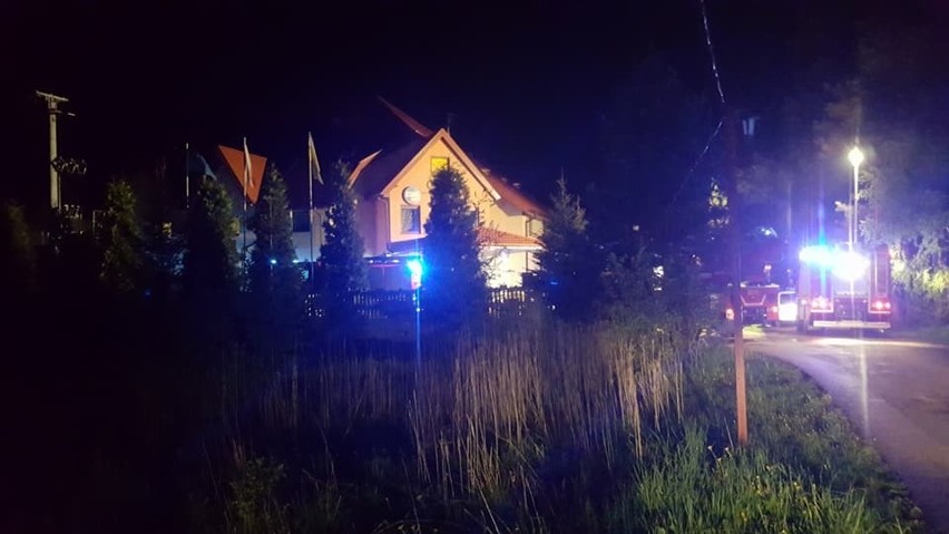 Barszczewo: Pożar i zadymienie w hotelu
