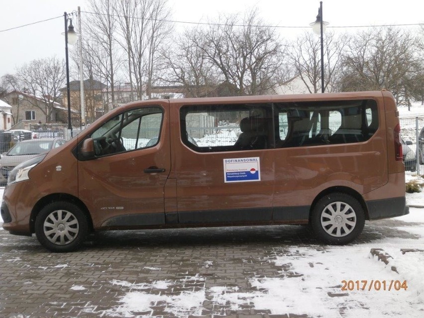 Samochód zakupiony dla Domu Pomocy Społecznej w Pęcławicach...