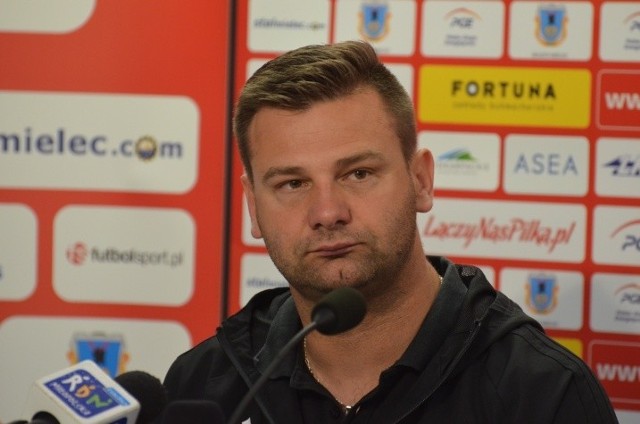 Po meczu ze Stalą Mielec, trener Bytovii (na zdjęciu) nie ukrywał swojego zadowolenia.
