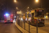 Wypadek na Łagiewnickiej w Łodzi. Mężczyzna wpadł pod tramwaj [ZDJĘCIA, FILM]