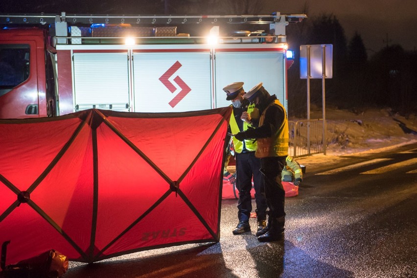 Poronin. Śmiertelne potrącenie na zakopiance. Znamy kulisy tragedii