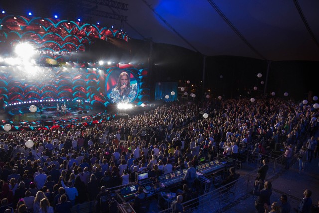 19 08 2017 sopot. top of the top festival w operze lesniej w sopocie n/z publicznosc fot. piotr hukalo / dziennik baltycki / polska press