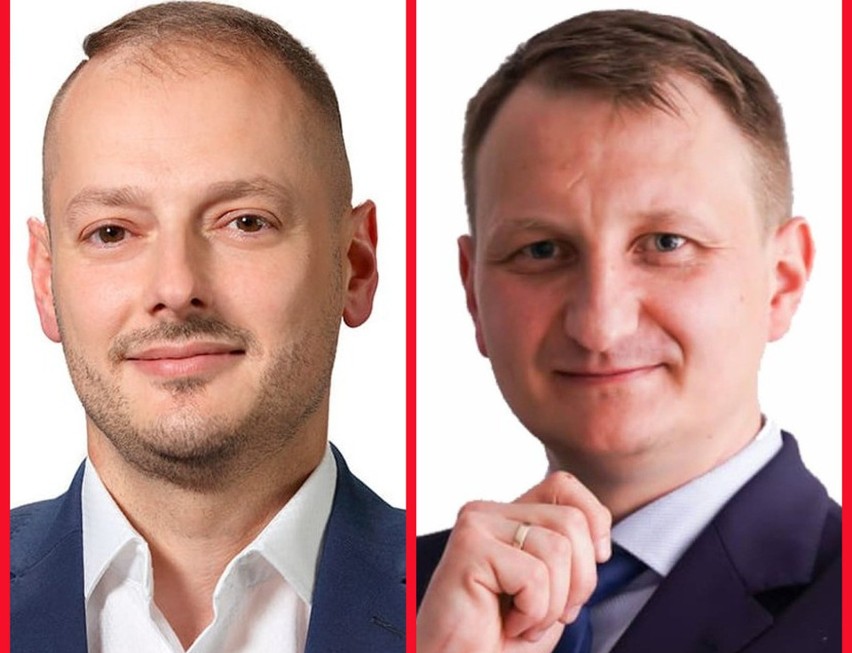 W II turze wyborów zmierzą się (od lewej): Rafał Kotarski i...