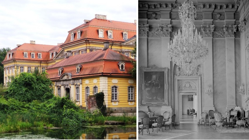 Pałac w Radomierzycach przez wieki uchodził za...