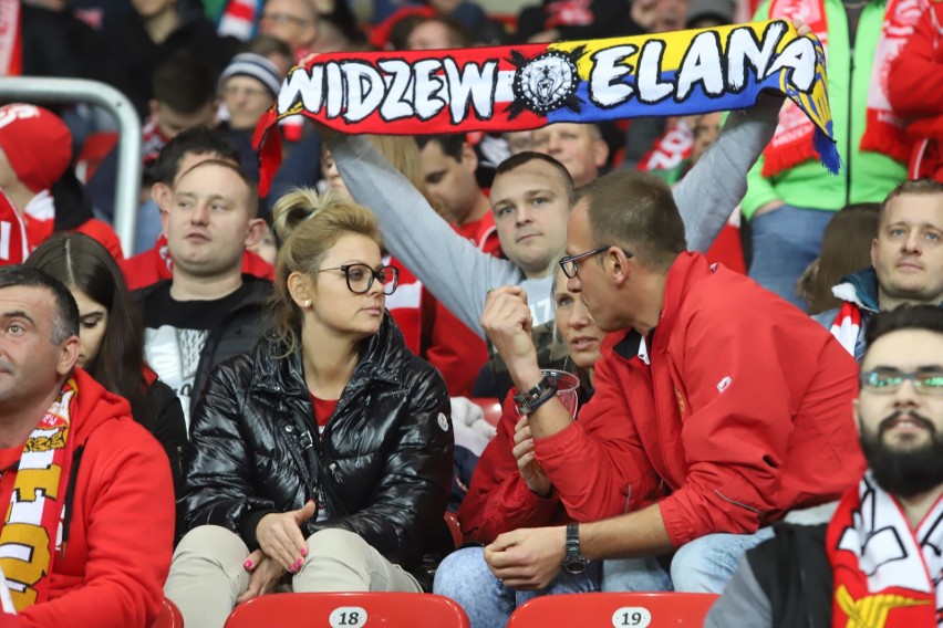 Kibice na meczu Widzew Łódź - Elana Toruń który zakończył się remisem 1:1.