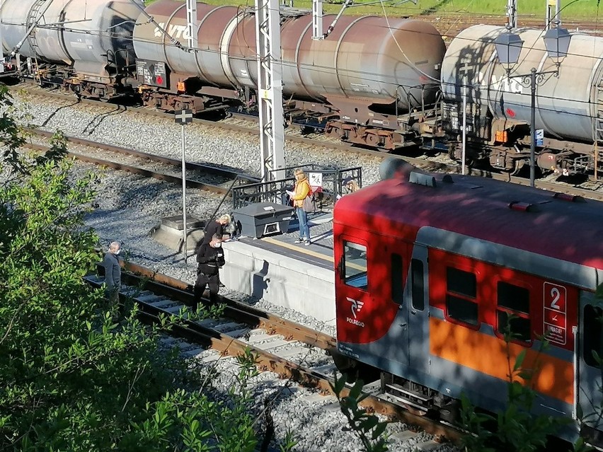 Do śmiertelnego potrącenia przez pociąg doszło na terenie...