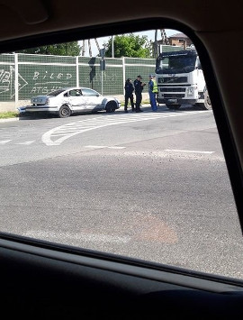 Księżyno Kolonia - Horodniany. Kolejny wypadek na skrzyżowaniu