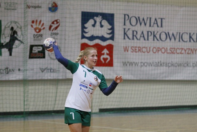 Natalia Staszkiewicz zdobyła cztery bramki dla zespołu z Krapkowic.