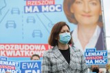 Ewa Leniart, w trosce o bezpieczeństwo mieszkańców, chce poszerzyć ulicę Kwiatkowskiego w Rzeszowie 