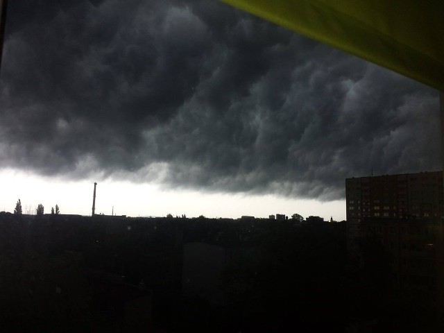Burza w Bydgoszczy.