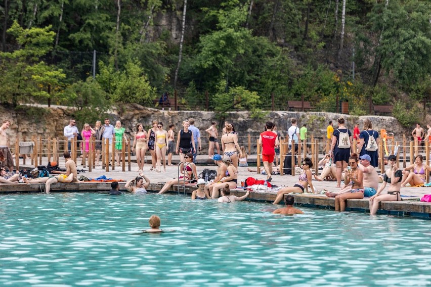 Od 8 lipca limit wejść na kąpielisko w Parku Zakrzówek