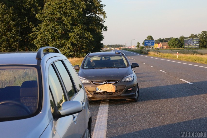 Akcja CBŚP na obwodnicy Opola.