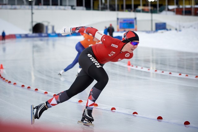 Natalia Jabrzyk była o krok od zdobycia medalu pierwszego dnia Akademickich Mistrzostw Świata w łyżwiarstwie szybkim
