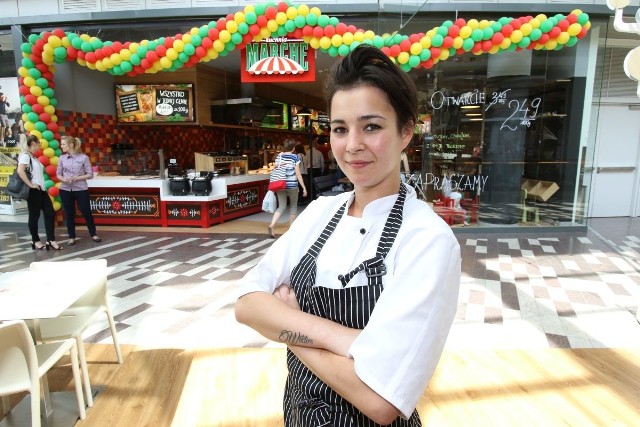Klaudia Chamaruk, finalistka 3 edycji Hell’s Kitchen jest w Kuchni Marche kreatorem smaku. Teraz szkoli kieleckich kucharzy.