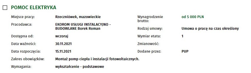 Nowe oferty pracy w powiecie lipskim. Zobacz ile można zarobić [LISTA OFERT]