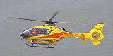 Wypadek pod Tarnowskimi Górami. Ranny pasażer zabrany helikopterem do szpitala