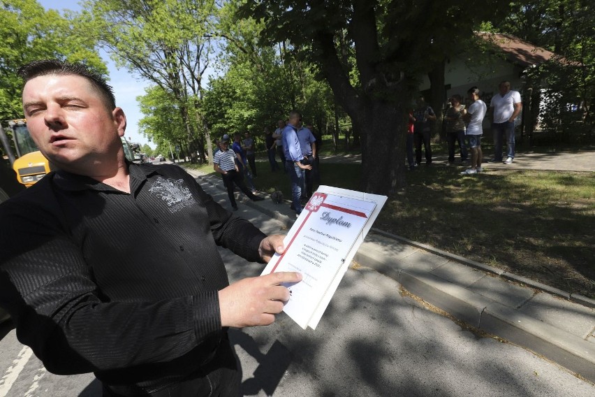 Białystok. Protest podlaskich rolników. Nowe znaki uniemożliwiły dojazd (zdjęcia,wideo)