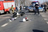 Śmiertelny wypadek w Psarach pod Wrocławiem. Nie żyje 32-letni motocyklista