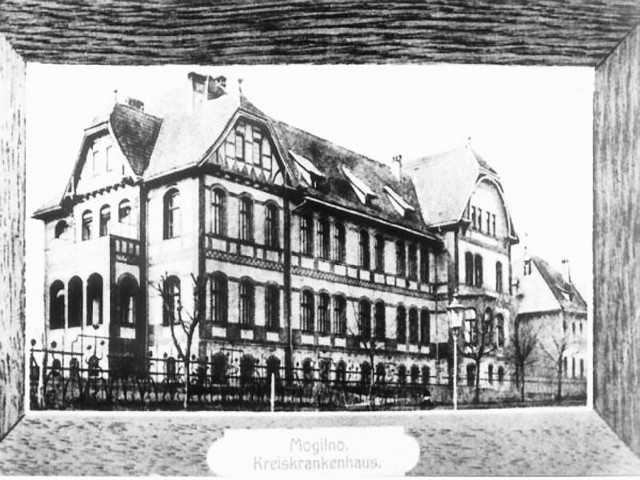 Tak mogileński szpital wyglądał na początku XX wieku