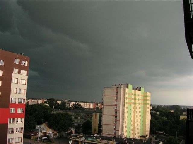 Zdjecia burzy w wykonaniu naszych Internautów - 27 lipca...