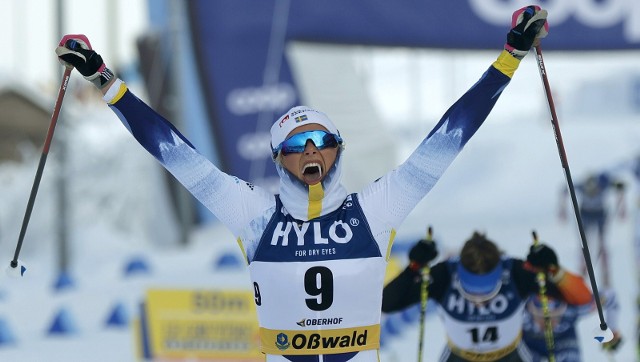 Frida Karlsson, zwyciężczyni biegu na 20 km.