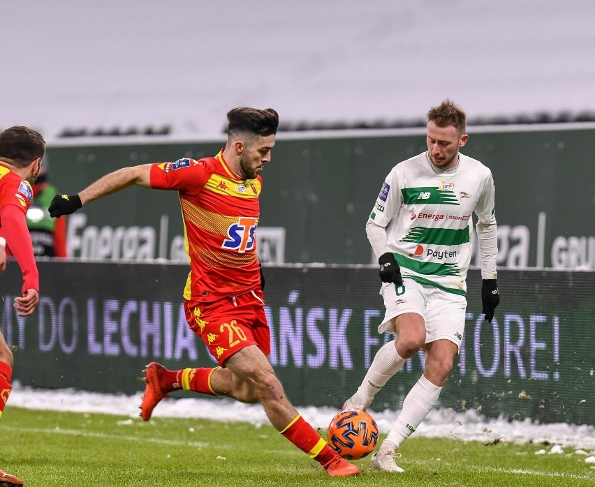 W styczniu Jagiellonia wygrała w Gdańsku z Lechią 2:0....