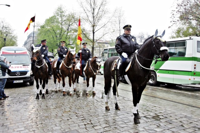 Patrol konny straży miejskiej, Wrocław