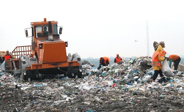 Na toruńskich wysypiskach jest składowanych coraz więcej odpadów.