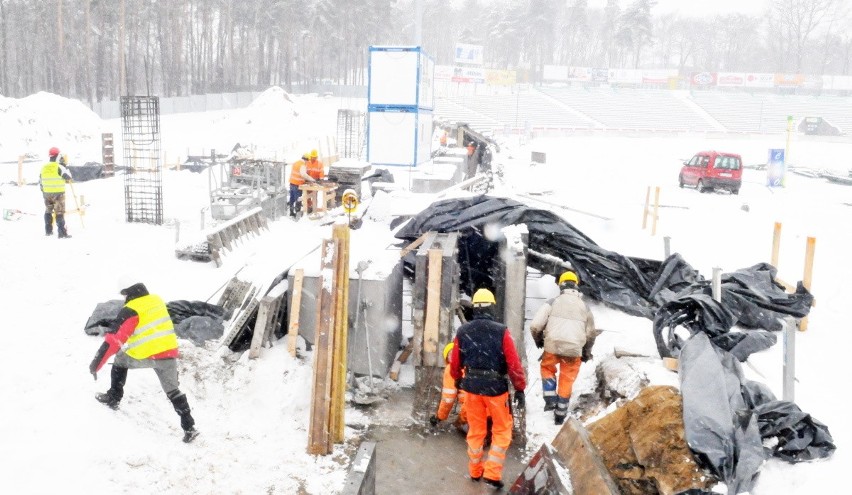 Remont stadionu rozpoczął się na początku listopada 2012...