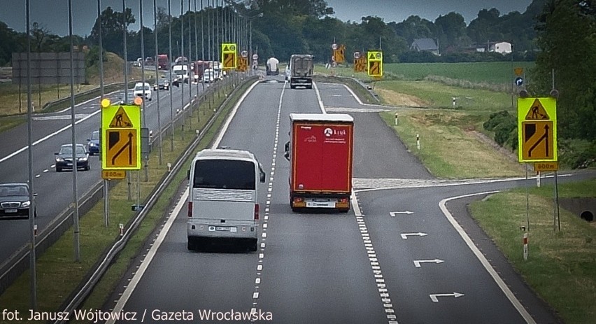 Remont na autostradzie A4 ruszył nad ranem. Już są korki (FILM, DOKŁADNE MAPY, PLAN PRAC)