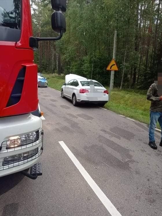 Wypadek na trasie Michałowo - Żednia