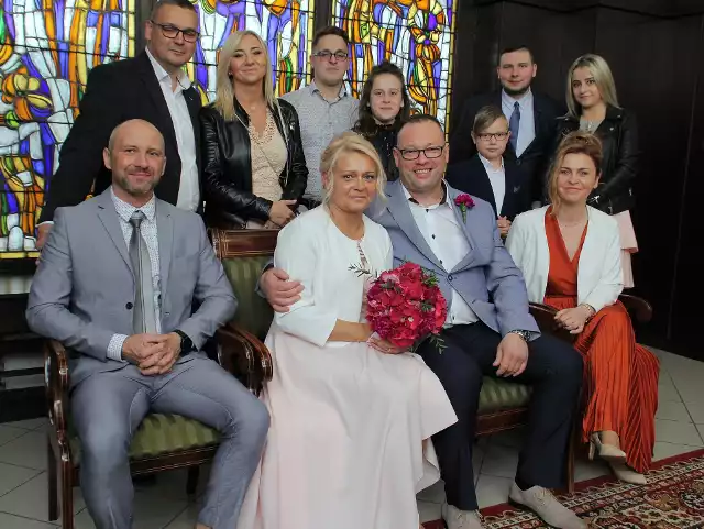 W słupskim Urzędzie Stanu Cywilnego związek małżeński zawarli Małgorzata Potrykus i Łukasz Maciejewski.
