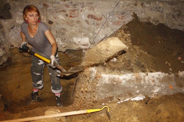 Monika Łyczak dziś doskonale wie, że zawód archeologa wymaga ciężkiej fizycznej pracy