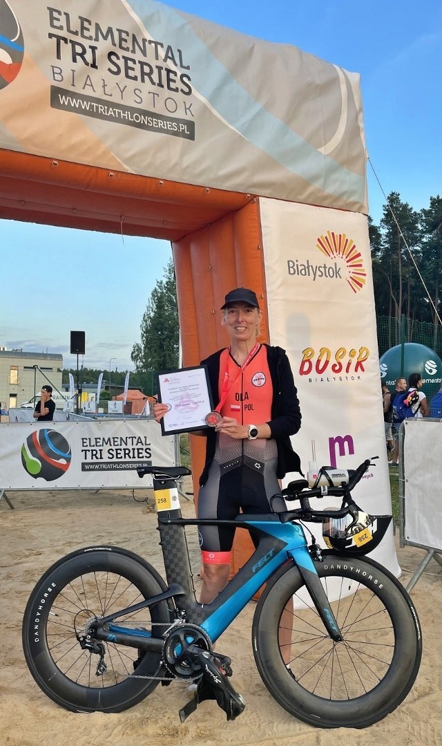 Aleksandra Wiertelak wystartuje na mistrzostwach świata w triathlonie