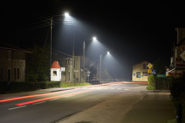 Oświetlenie energooszczędne w Gminie Trzebielino