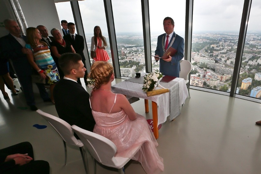 Ślub w Sky Tower
