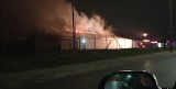 Pożar Biedronki przy u. Fabrycznej 4 w Czarnej Białostockiej (zdjęcia)
