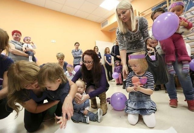 Piątkowe spotkanie wcześniaków w słupskim ośrodku rehabilitacji dziennej.