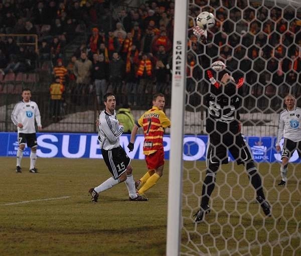 W marcu Tomasz Frankowski strzelił piękną bramkę, a Jaga pokonała Legię 2:1